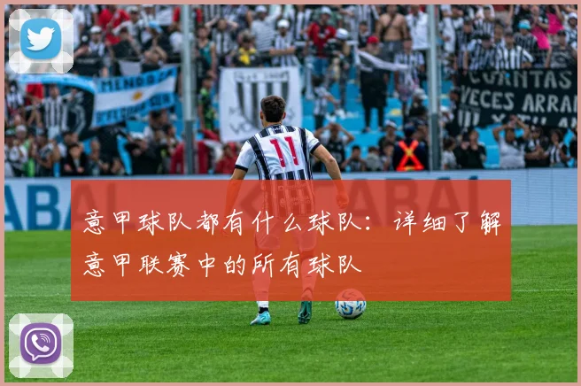 意甲球队都有什么球队：详细了解意甲联赛中的所有球队