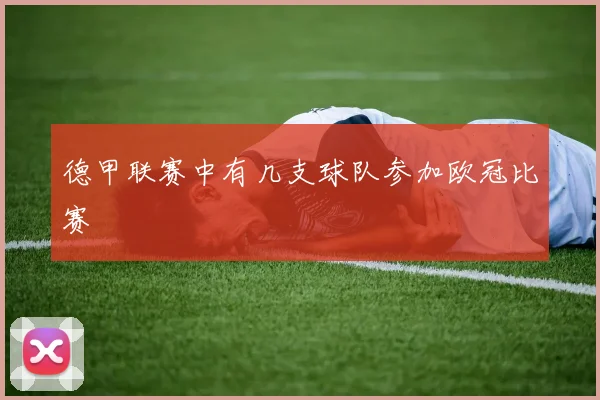 德甲联赛中有几支球队参加欧冠比赛